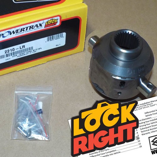 Lock right locker powertrax - lock,