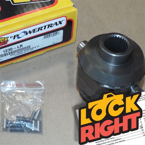 Lock right locker powertrax - right,