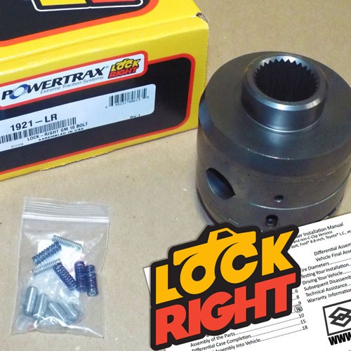 Lock right locker powertrax - lock,
