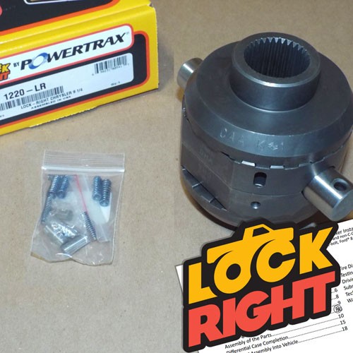 Lock right locker powertrax - right,